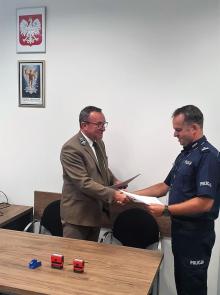 Porozumienie Nadleśnictwa Lesko z Komendą Powiatową Policji w Lesku