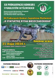 Zbliża się XII Podkarpacki Konkurs Sygnalistów Myśliwskich „O Statuetkę Rysia Bieszczadzkiego”!
